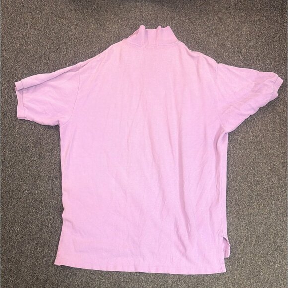 Polo Ralph Lauren Polo Shirt Mens XL Lavender Purple Green Pony Logo Cotton - Picture 2 of 3